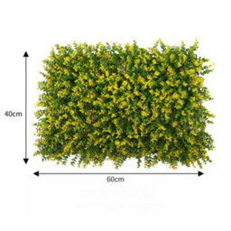 Garden Sanctuary Artificial Plant Wall Panel Decoration Artificial Hedges Panels Leaf Lawn Wall Plant Greenery Panels For Indoor Or Outdoor - thumbnail 6