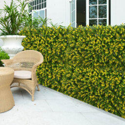 Garden Sanctuary Artificial Plant Wall Panel Decoration Artificial Hedges Panels Leaf Lawn Wall Plant Greenery Panels For Indoor Or Outdoor - thumbnail 2