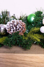 Christmas Tree World 180Cm Decorated Mixed Pine Garland With Baubles Berries & Bows - thumbnail 8