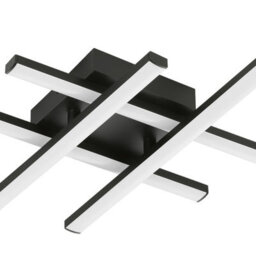 Eglo Vascella Steel & Plastic Led Neutral White Modern Ceiling Light,  Square - thumbnail 3