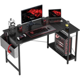 100X70Cm L-Shaped Workstation With Adjustable Storage - thumbnail 1