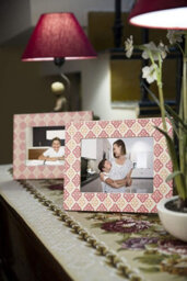 Penguin Home Handcrafted White & Pink Finish Photo Picture Frame - thumbnail 5