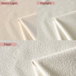 Paige White Fabric Ottoman Storage Hotel Bed Frame - 5Ft King Size - thumbnail 4