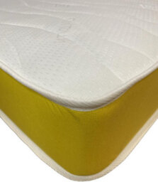 Wilson Beds Limited - 4Ft Small Double Rainbow Kids Basic Yellow Quilted Conventional Spring Mattress - thumbnail 3