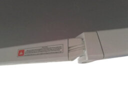 Introll Int400 - Half Cassette Retractable Garden Patio Awnings Manual, White Frame - Grey Fabric - 3M X 2.5M - thumbnail 6