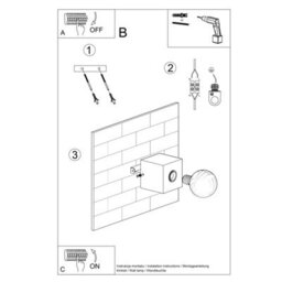 Luminosa Lighting Luminosa Ariz Surface Mounted Square Wall Lamp Natural Wood E27 - thumbnail 5