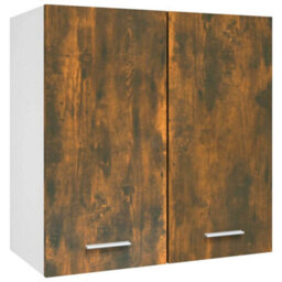 Vidaxl Hanging Cabinet Lyon Smoked Oak 60X31X60 Cm Engineered Wood - thumbnail 2