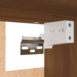 Vidaxl Hanging Cabinet Lyon Smoked Oak 60X31X60 Cm Engineered Wood - thumbnail 8