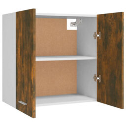 Vidaxl Hanging Cabinet Lyon Smoked Oak 60X31X60 Cm Engineered Wood - thumbnail 6