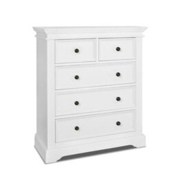 Statement Furniture Gainsborough White 2 Over 3 Chest Of Drawers - thumbnail 5