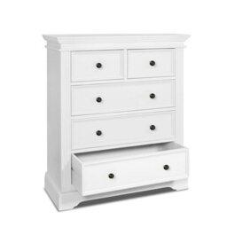 Statement Furniture Gainsborough White 2 Over 3 Chest Of Drawers - thumbnail 6