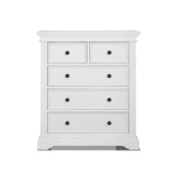 Statement Furniture Gainsborough White 2 Over 3 Chest Of Drawers - thumbnail 4