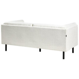 Wyld And Coco Novasofas 5-Seater Off-White Boucle Sofa Set With Metal Legs - 2+3 Configuration, Modern - thumbnail 7