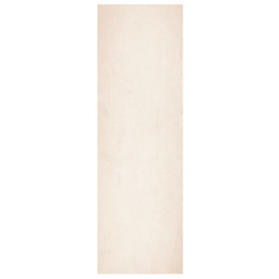 Berkfield Modern Rug Huarte Short Pile Soft And Washable Beige 80X250 Cm