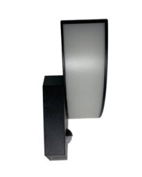 UKEW Led Garden Wall Light With Pir Motion Sensor, Ip54 Waterproof Curved Outdoor Security Flood Light 6000K - thumbnail 3
