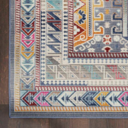 Vintage Kashan Vka06 Grey Multi Rug By Nourison-71 X 230 (Runner) - thumbnail 4