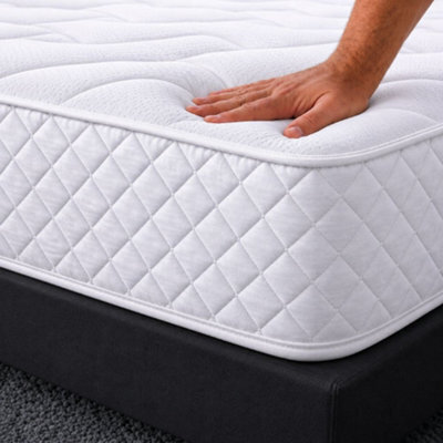 Nexus Mattress Cool Blue Memory Foam Open Coil Spring Mattress - image 1