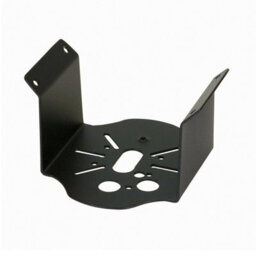 Stylish Black Outdoor Corner Lighting Bracket For Exterior Walls