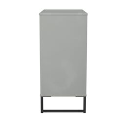 Ancona Matt Dusk Grey 4 Drawer Chest (H)848mm (W)765mm (D)395mm - thumbnail 4