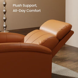 Flexispot Electric Leather Recliner Chairs Xr5 With Usb Charging Port In Brown - thumbnail 4
