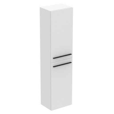 Ideal Standard I.life A Tall Matt White Single Wall-Mounted Bathroom Cabinet (H)160Cm (W)40Cm - image 1