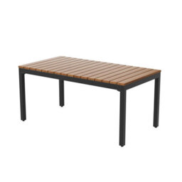 Fenchilin Garden Lounge Set Double Sofa 2 Airchairs With Table Rattan And Metal Frame Beige - thumbnail 9