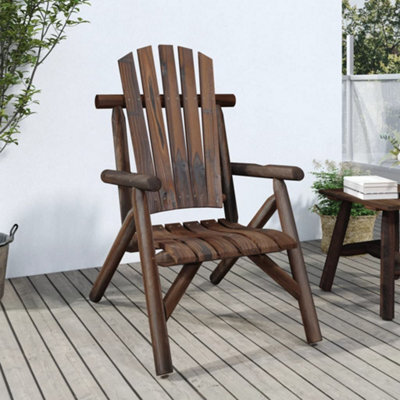 Berkfield Garden Chair 68X86X103 Cm Solid Wood Spruce - image 1