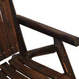Berkfield Garden Chair 68X86X103 Cm Solid Wood Spruce - thumbnail 5
