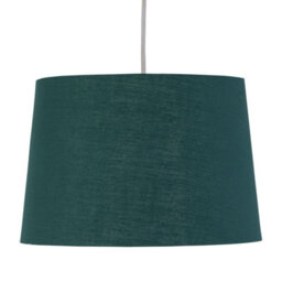 First Choice Lighting Set Of 2 Zoey - Dark Green With Gold Easy Fit Pendant Or Lamp Shades - thumbnail 3