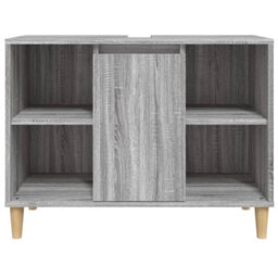 Vidaxl Sink Cabinet Grey Sonoma 80X33X60 Cm Engineered Wood - thumbnail 6