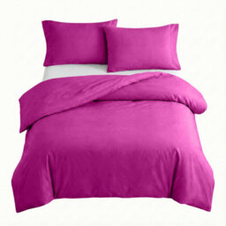 Ameha Duvet 13.5 Tog With Pink Duvet Cover & Matching Pillowcases, Breathable, Bedding Set, Super King 260X220Cm - thumbnail 5