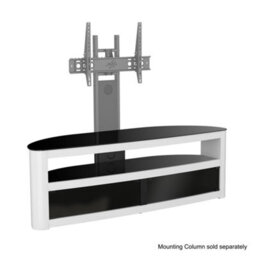 "Avf Affinity Burghley Plus 1.5M Curved Tv Stand, For Tvs Up To 70"" - Gloss White" - thumbnail 6