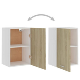 Vidaxl Hanging Cabinet Lyon Sonoma Oak 39.5X31X60 Cm Engineered Wood - thumbnail 5