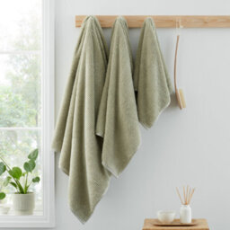 Bianca Soft Zero Twist Spa Cotton 50X90Cm Hand Towel Green - thumbnail 3