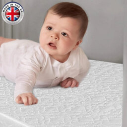 istyle mode Cot Bed Foam Mattress Breathable & Waterproof Removable Washable Cover, Anti Allergy (160 X 70 X 10Cm) - thumbnail 3