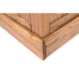 Cabinet Bits Salerno Light Wood 3 Drawer 3 Door Sideboard Wood Knob - thumbnail 7