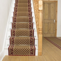 Acni Stair Runner - Hardwearing, Non-Slip & Durable Carpet For Stairs & Staircases, Multiple Lengths - thumbnail 1