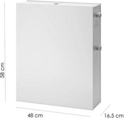 Slim Standing Bathroom Storage Cabinet Over Toilet & Under Sink Organizer With Drawers, Narrow Space-Saving Cupboard For Bathroom - thumbnail 8