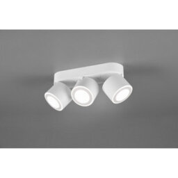 Luminosa Lighting Luminosa Taurus Modern 3 Light Ceiling Spotlight Bar White Matt 3000K - Uk Stock - thumbnail 2