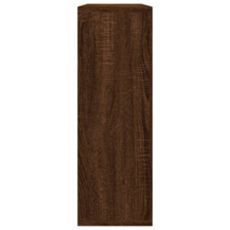 Vidaxl Wall Shelf Brown Oak 104X20X58.5 Cm Engineered Wood - thumbnail 4