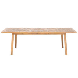 Beliani Garden Dining Set 8 Seater Cesana Acacia Wood Light Brown - thumbnail 6