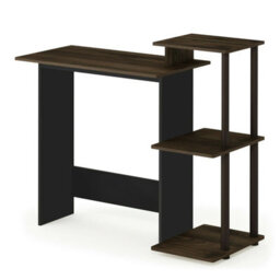 Walplus Furinno Efficient Home Laptop Notebook Computer Desk, Columbia Walnut/brown - thumbnail 4
