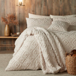 Fusion Romo Natural Fleece & Sherpa Duvet Cover Set - thumbnail 4
