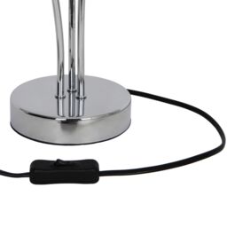 GoodHome Phaidros Spherical Chrome Effect Table Light - thumbnail 5
