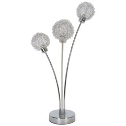 GoodHome Phaidros Spherical Chrome Effect Table Light - thumbnail 2