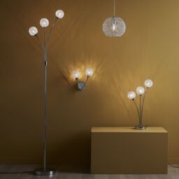 GoodHome Phaidros Spherical Chrome Effect Table Light - thumbnail 7