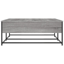 Berkfield Durable Coffee Table Grey Sonoma 100X99X40 Cm Engineered Wood - thumbnail 7