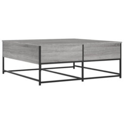 Berkfield Durable Coffee Table Grey Sonoma 100X99X40 Cm Engineered Wood - thumbnail 8