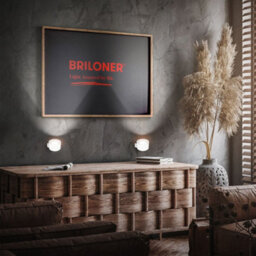 Briloner 2 X Led Wall Light Rechargeable Reading Lamp Magnet Adjustable Spotlight White - thumbnail 5