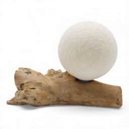 Serenityy Driftglow Lamp Cotton Luna Ivory Shade - thumbnail 2